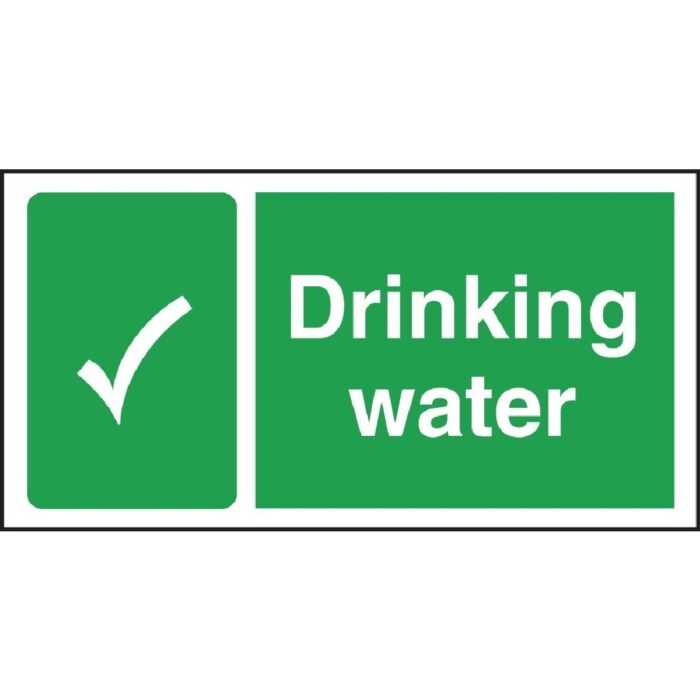 Drinking Water Sign