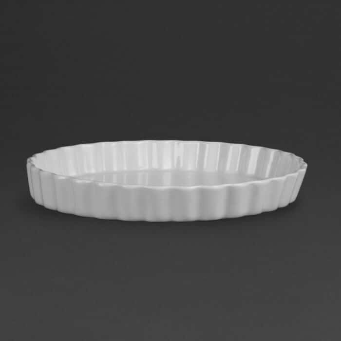 Olympia Whiteware Flan Dishes 297mm