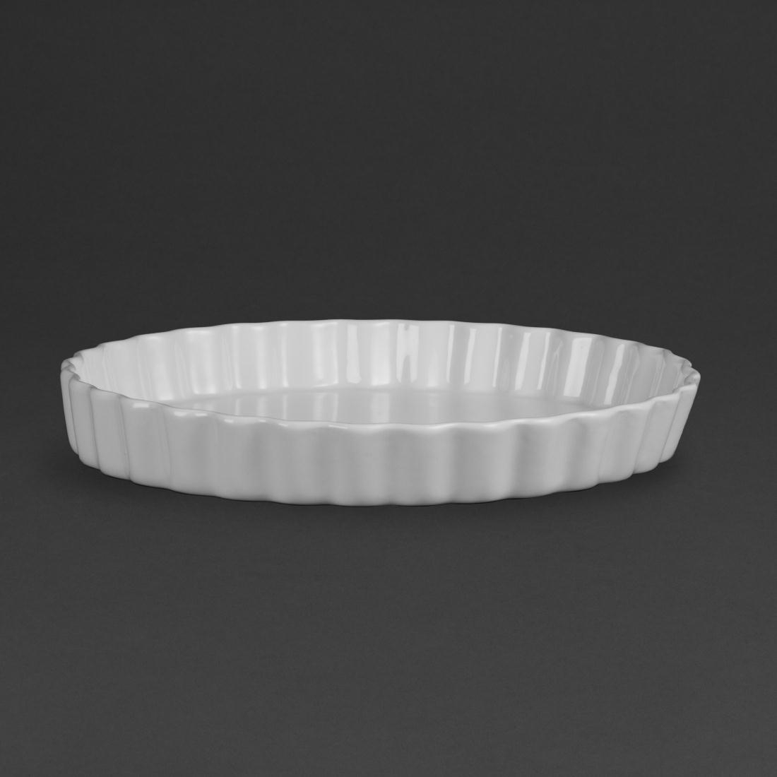 Olympia Whiteware Flan Dishes 297mm