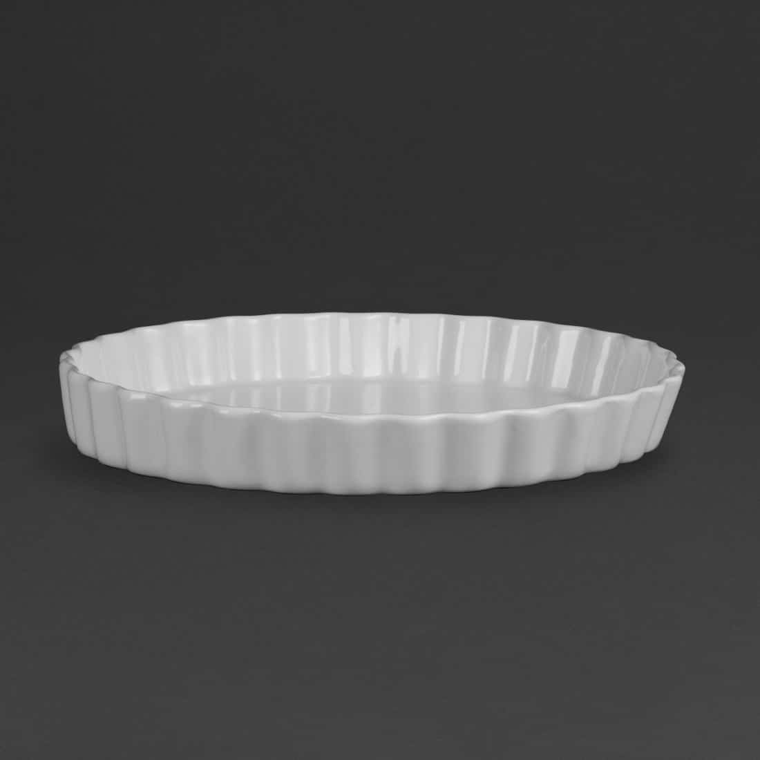 Olympia Whiteware Flan Dishes 297mm