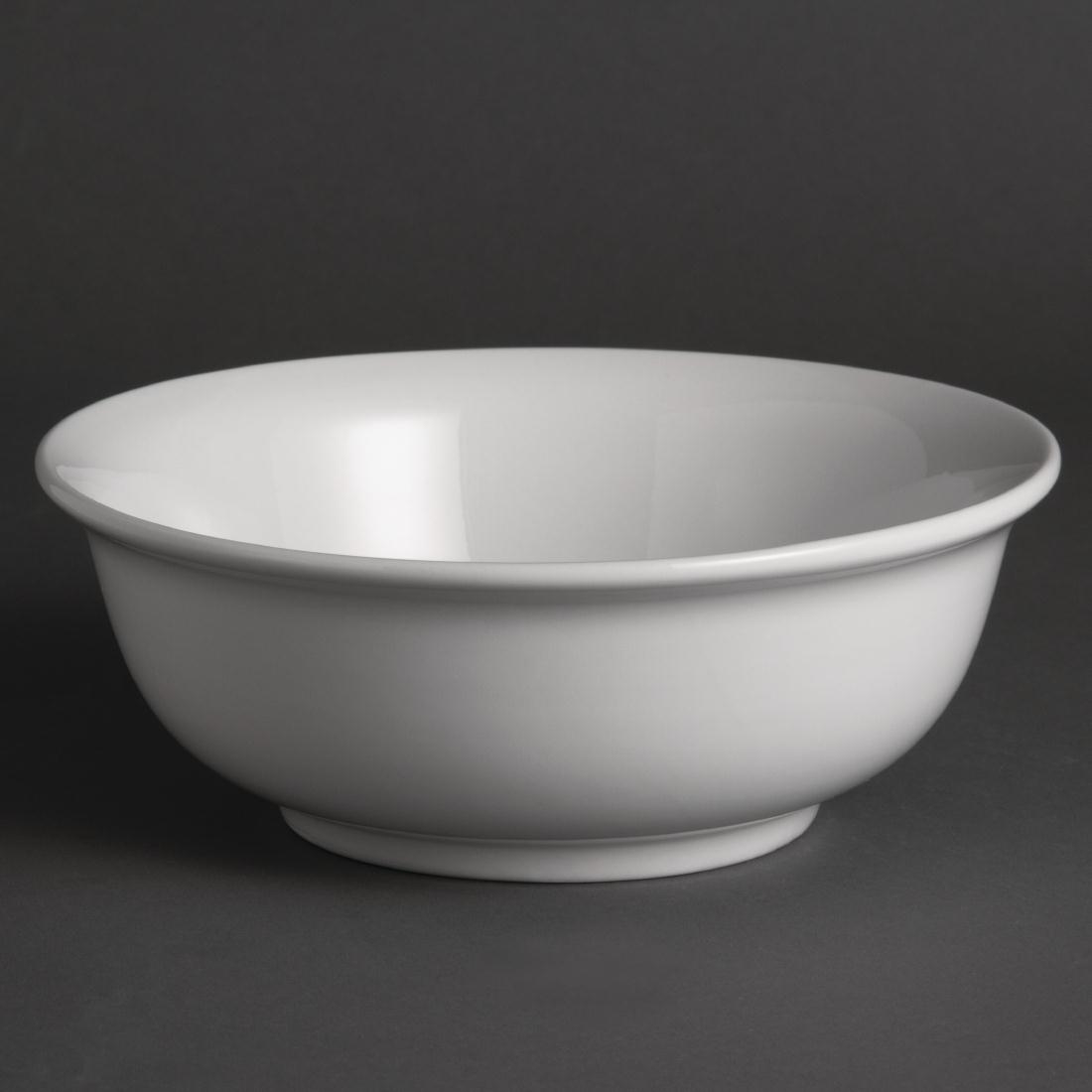 Olympia Whiteware Salad Bowls 200mm