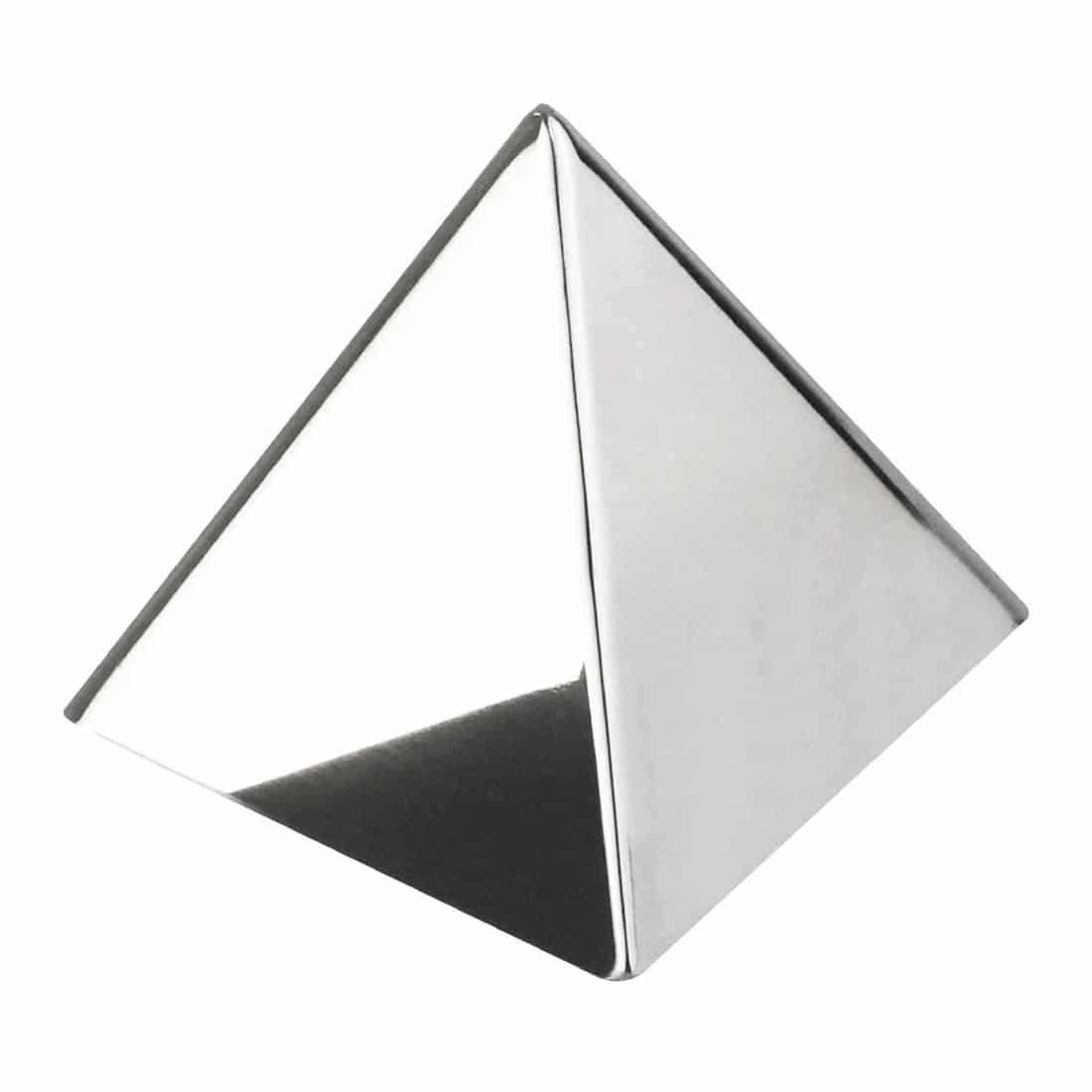 Vogue Pyramid Mould Large 8.7cm