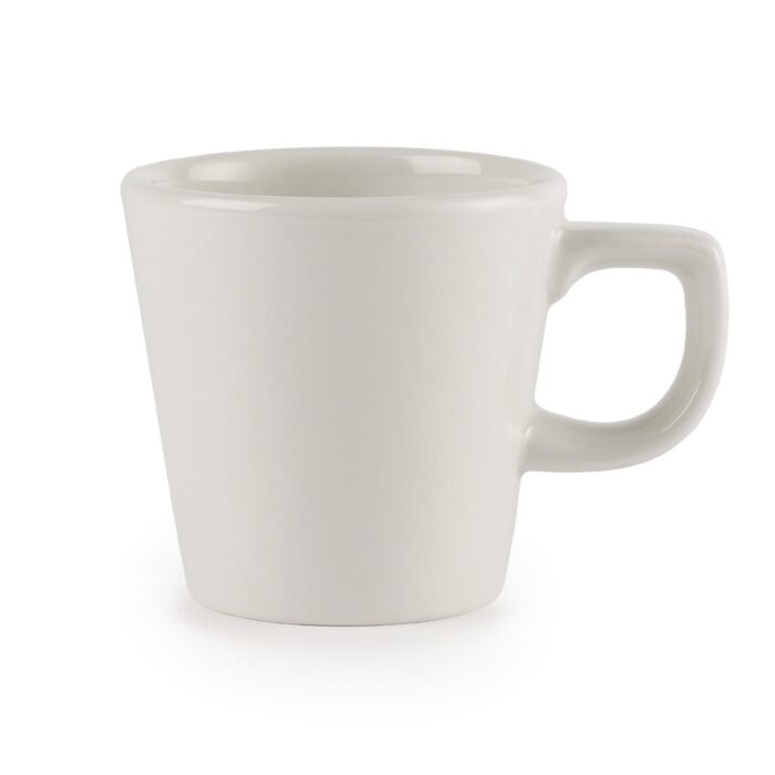 Churchill Plain Whiteware Cafe Cups 115ml