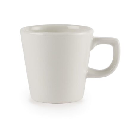 Churchill Plain Whiteware Cafe Cups 220ml