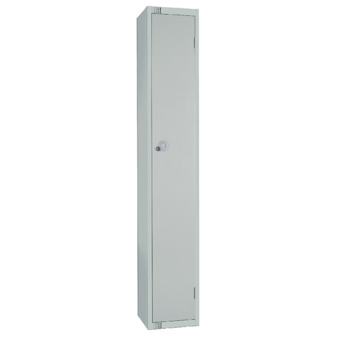 Elite Single Door Manual Combination Locker Locker Grey with Sloping Top