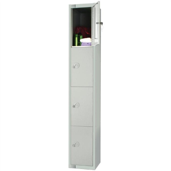 Elite Four Door Manual Combination Locker Locker Grey