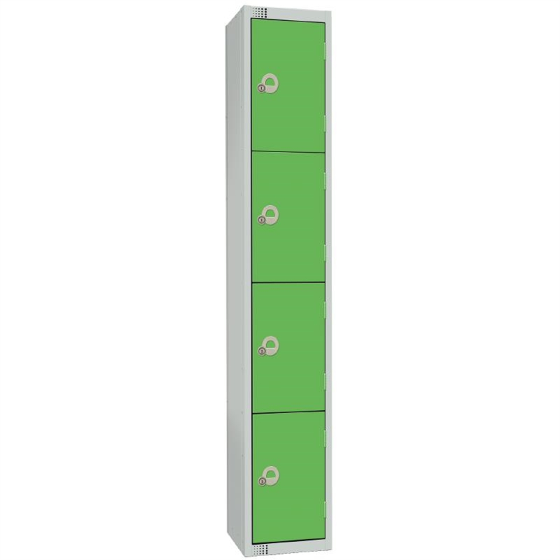 Elite Four Door Manual Combination Locker Locker Green