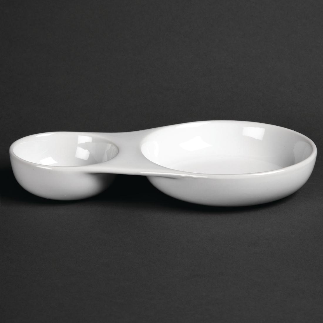 Olympia Spoon Shape Serving Bowls