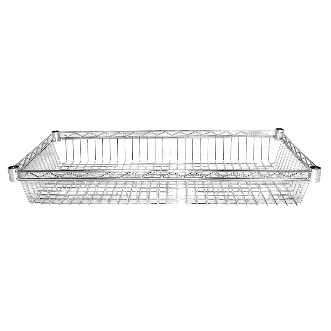 Vogue Chrome Baskets 1220mm Pack of 2