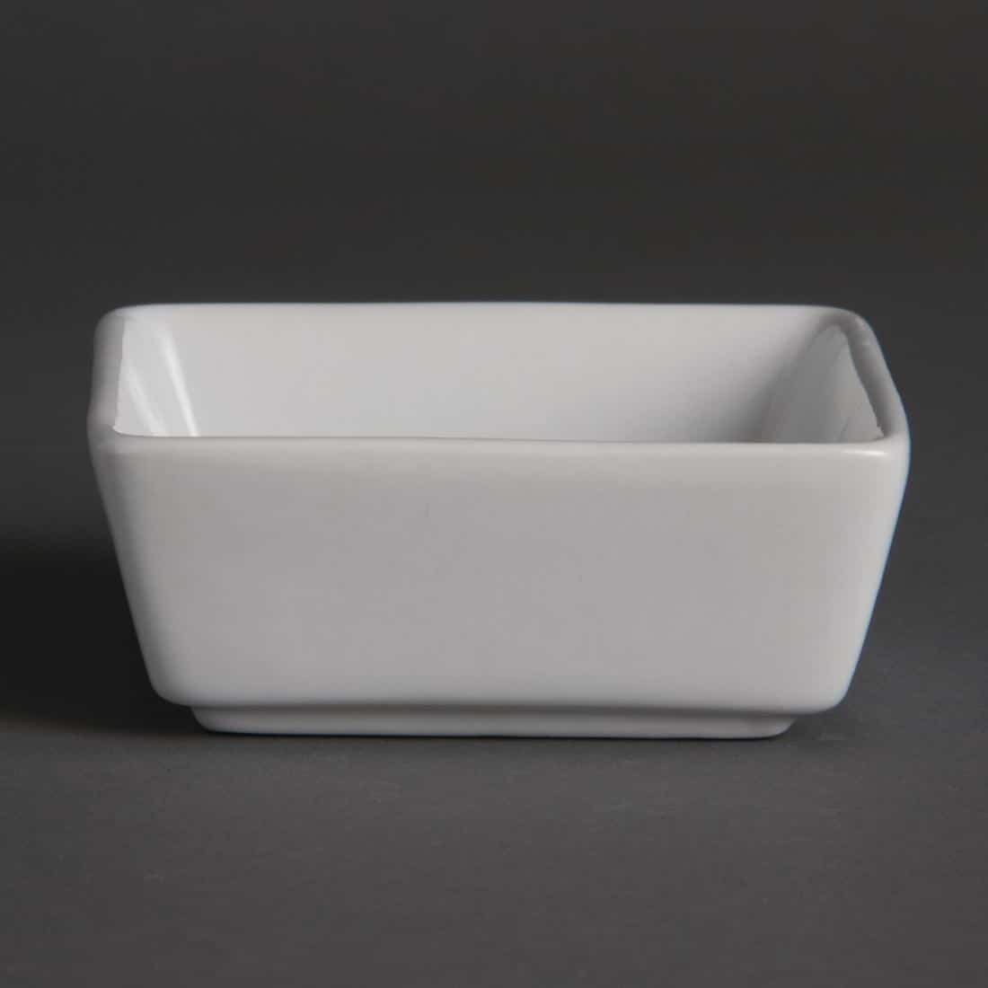 Olympia Mini Square Dishes 85mm