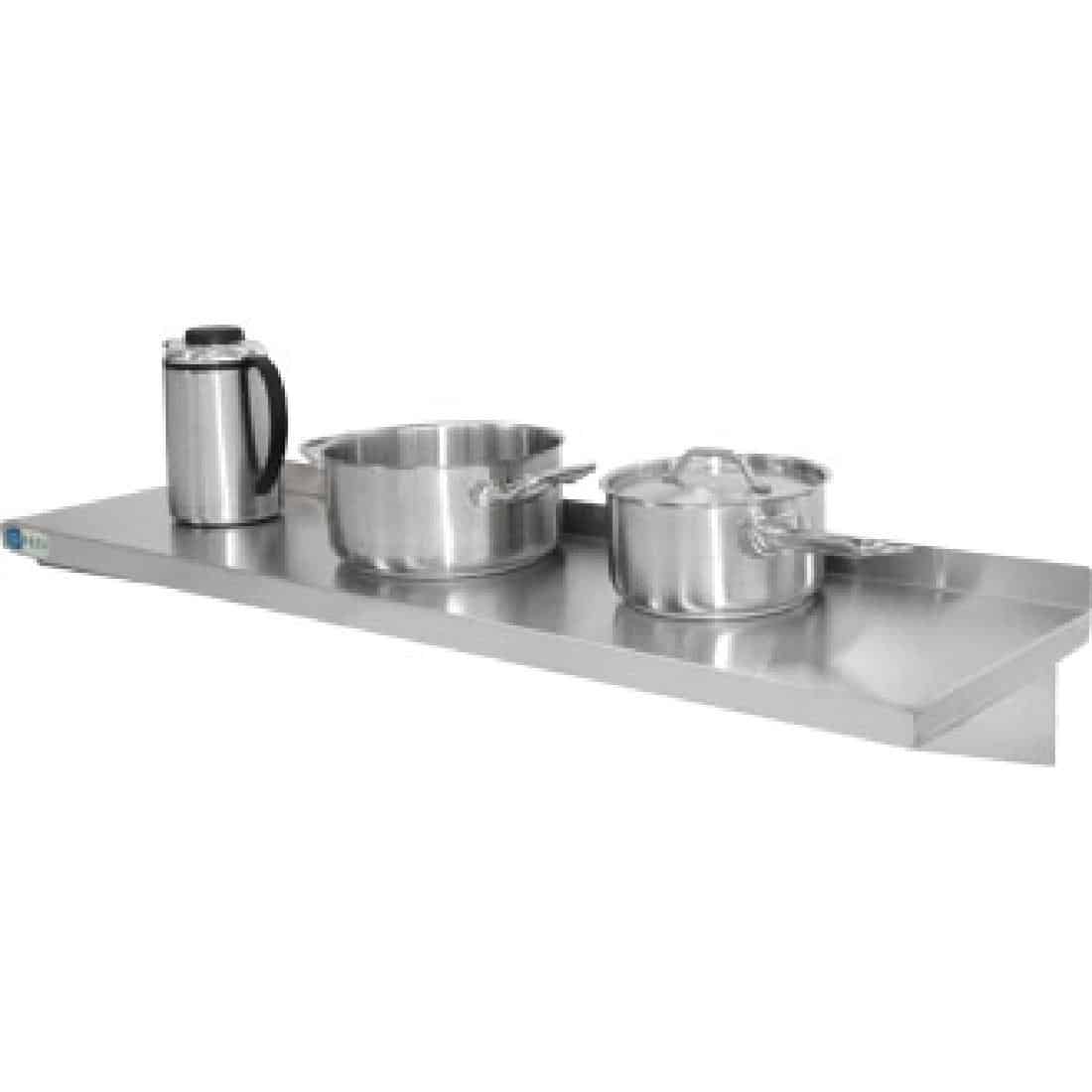 Vogue Stainless Steel Kitchen Shelf 900mm