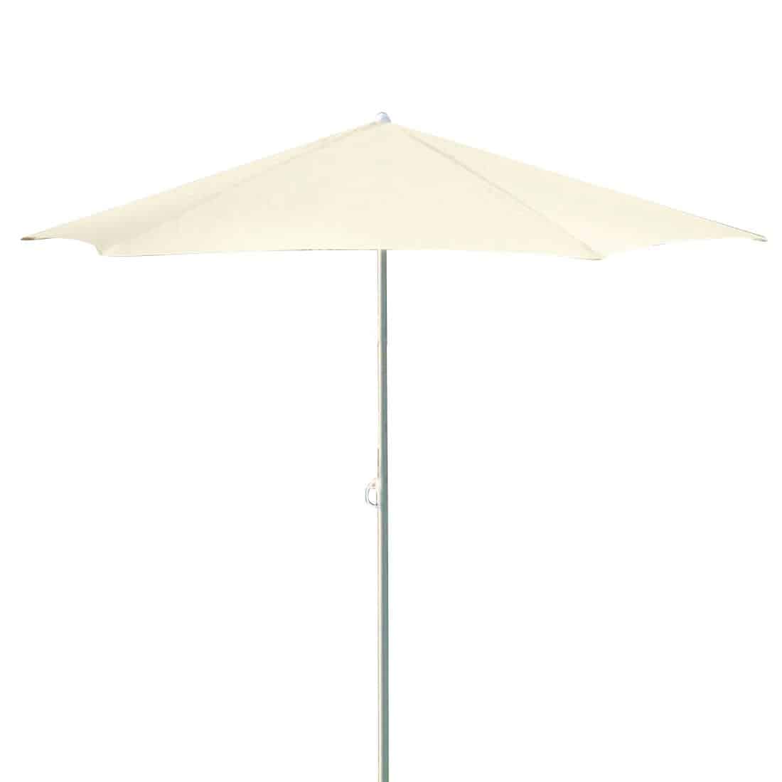 Round Tilting Parasol 2m Cream