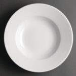 Athena Hotelware Rimmed Soup / Pasta Bowls 228mm