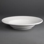 Athena Hotelware Rimmed Soup / Pasta Bowls 228mm