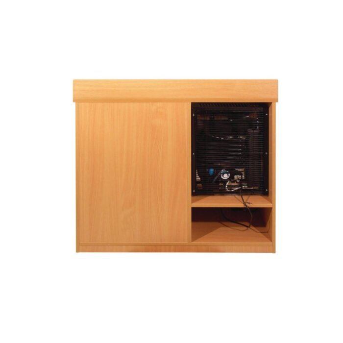 Bolero Mini Bar Unit Beech Effect