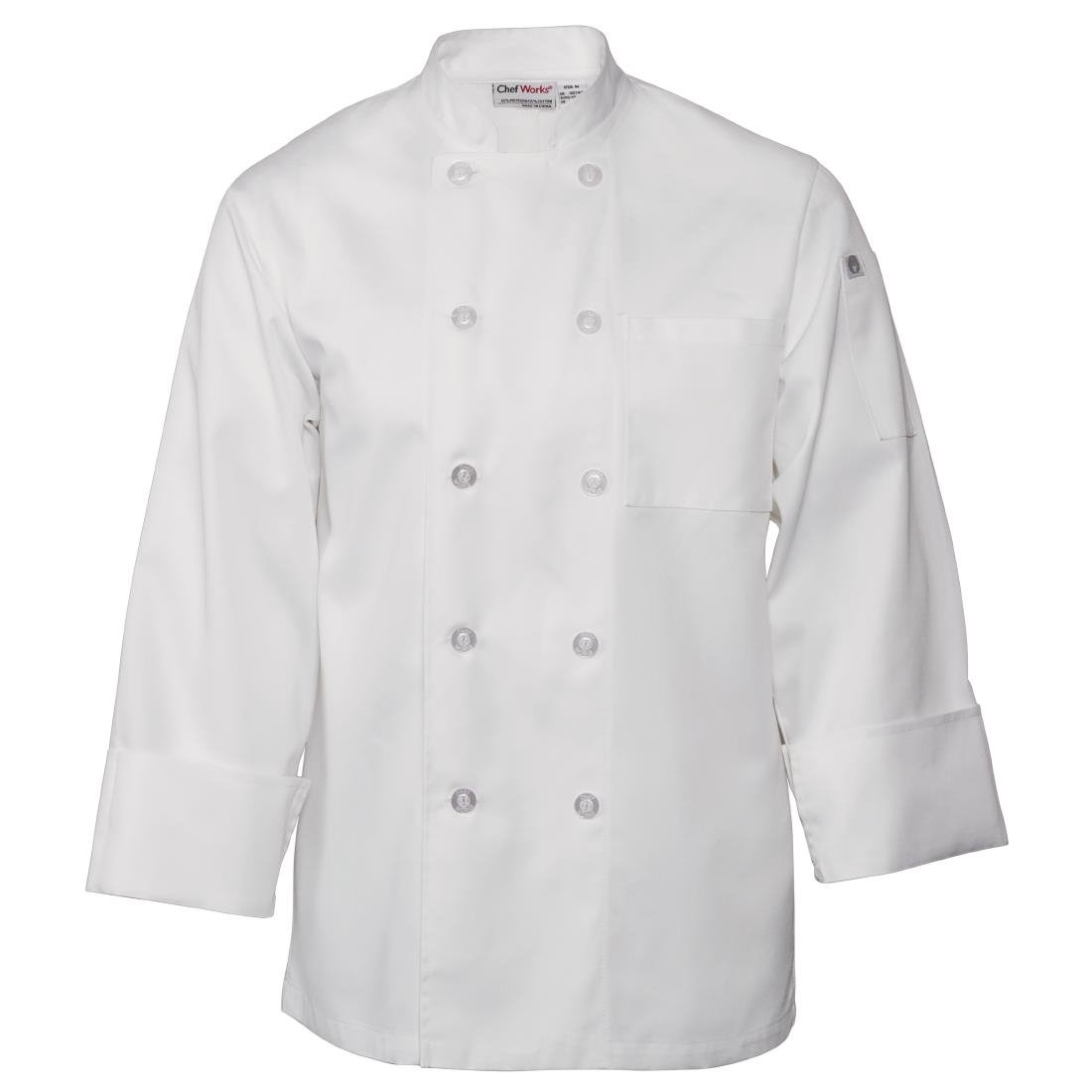 Chef Works Le Mans White Chefs Jacket