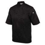 Chef Works Montreal Cool Vent Black Unisex Chefs Jacket