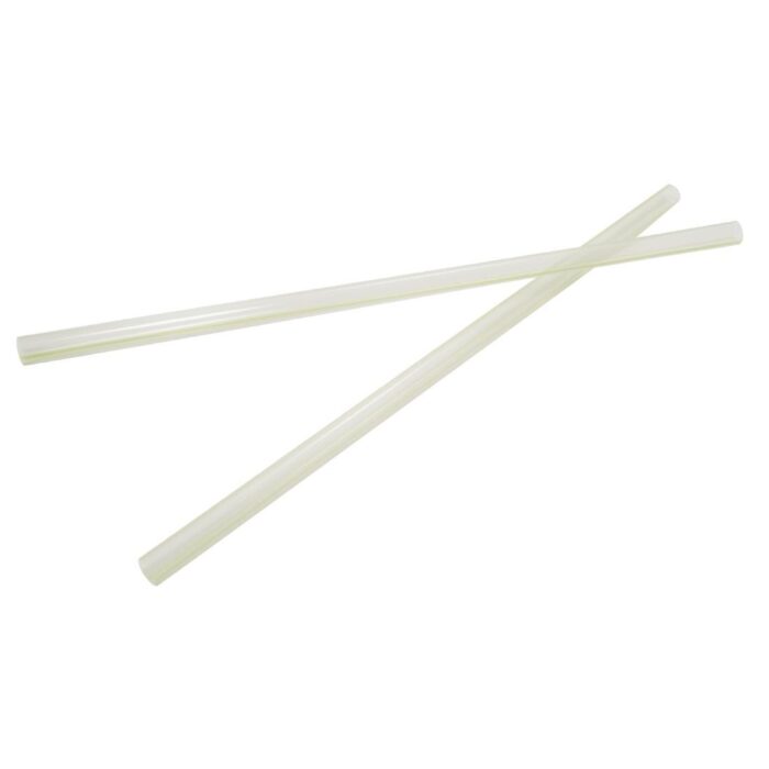 Compostable Straws Green Stripes - Jumbo