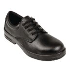 Lites Black Lace Up Safety Shoes