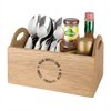 Olympia Oak Printed Table Caddy 230mm