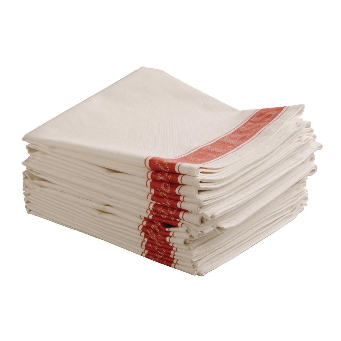 Vogue Glass Cloth Red