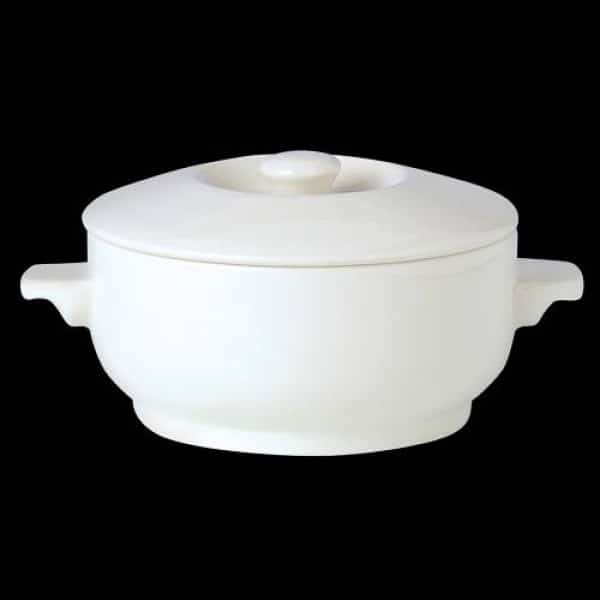 Steelite Simplicity Cookware White Soup Bowls 425ml