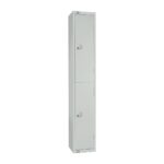 Elite Double Door Electronic Combination Locker Grey