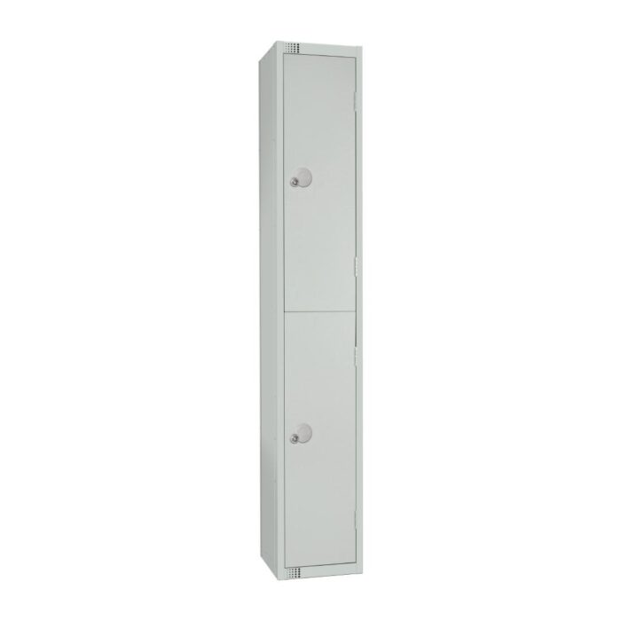 Elite Double Door Electronic Combination Locker Grey