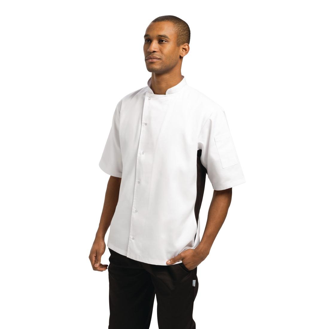 Nevada White Chefs Jacket Size L