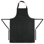 Whites Bib Apron Polycotton Black