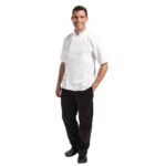 Whites Vegas Unisex White Short Sleeve Chef Jacket