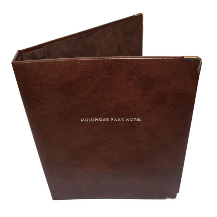 Bonded Leather Guest Room Folders