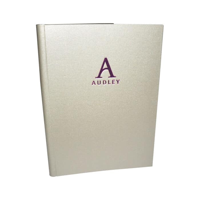 Buckram Guest Room Folders