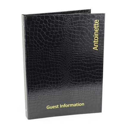 Pellaq Guest Room Folders