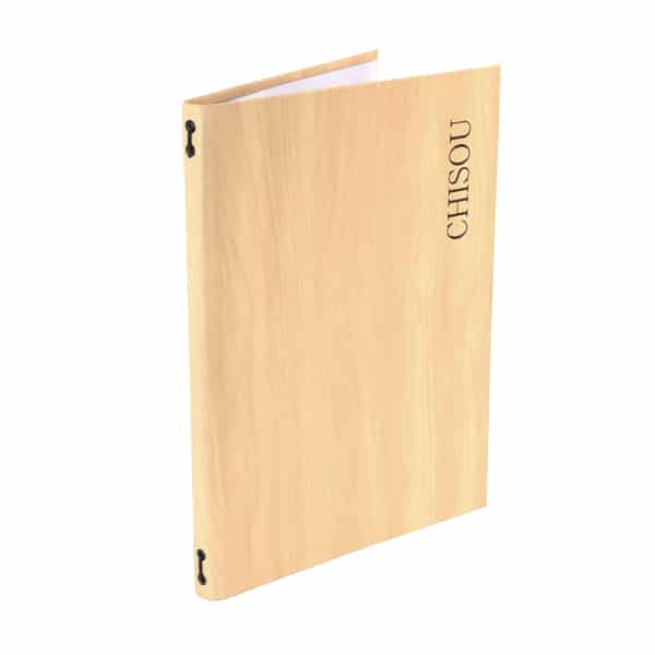 Wood-effect Guest Room Folders