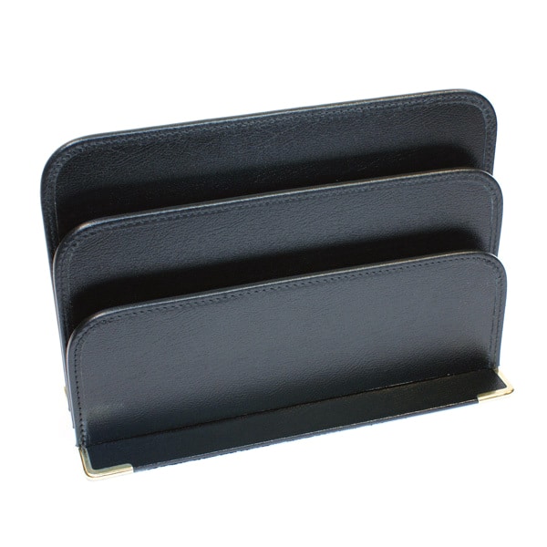 Bonded Leather Letter Racks