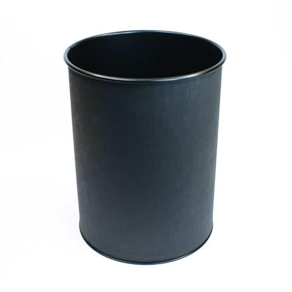 Material Covered Hotel Room Bins