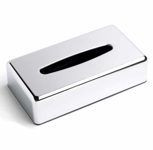 Long Style White Tissue Box Cover - Hotel Complimentary Products