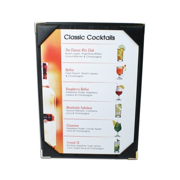 Hydra Leather Menu Boards