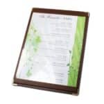 Hydra Leather Menu Boards