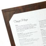 Wood-effect Menu Boards