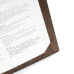 Wood-effect Menu Boards