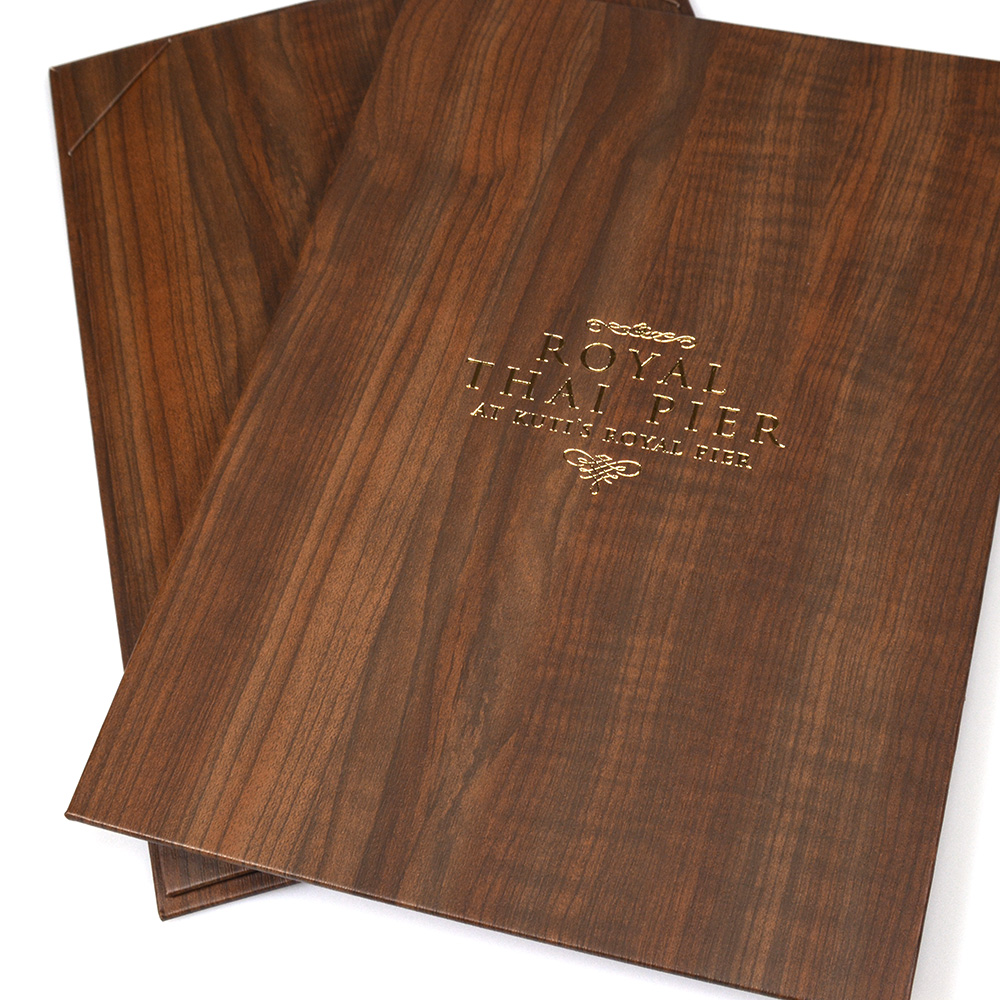 Wood-effect Menu Boards