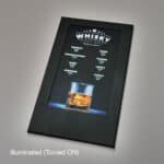 Illuminated LED Menu Covers