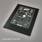 Illuminated LED Menu Covers