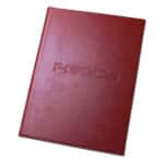 Bonded Leather Menu Folders