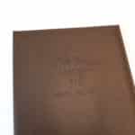 Bonded Leather Menu Folders