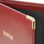 Bonded Leather Menu Folders