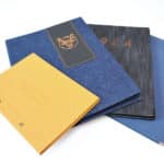 Denim Menu Covers