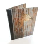 Digitally Printed Wood Veneer Menu Covers